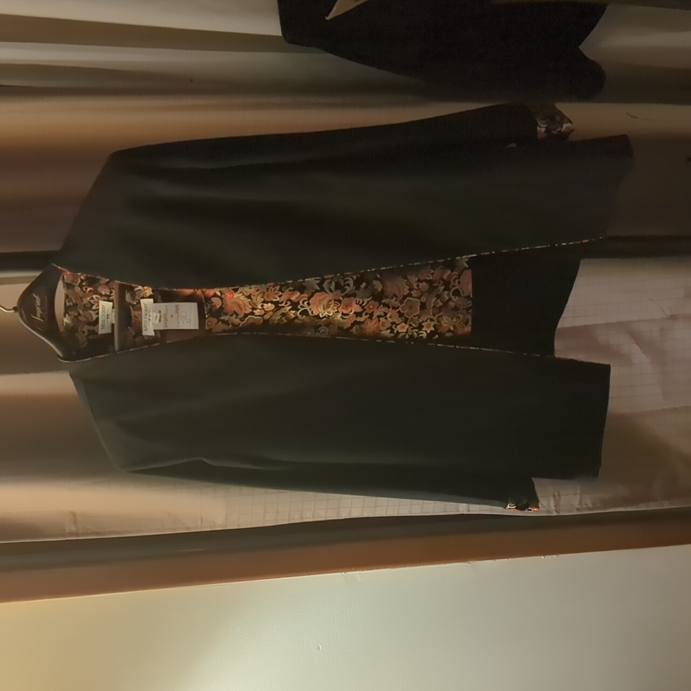 Blazer with embroidery top